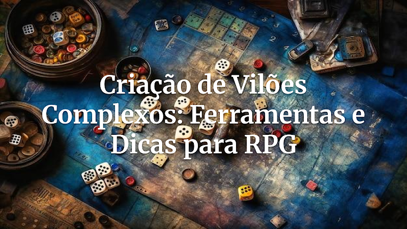 Mestres, Despertem o Mal: Ferramentas Essenciais para Criar Vilões Inesquecíveis em Qualquer Mesa de RPG