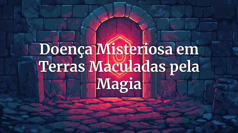A Febre Cintilante: Uma Aventura de Investigação Sobrenatural em Terras Deformadas pela Magia Selvagem
