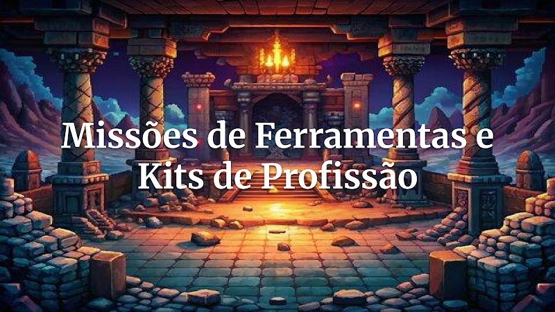 Forjando Lendas: Missões, Contratos e a Importância de Ferramentas de Profissão na Fantasia Medieval