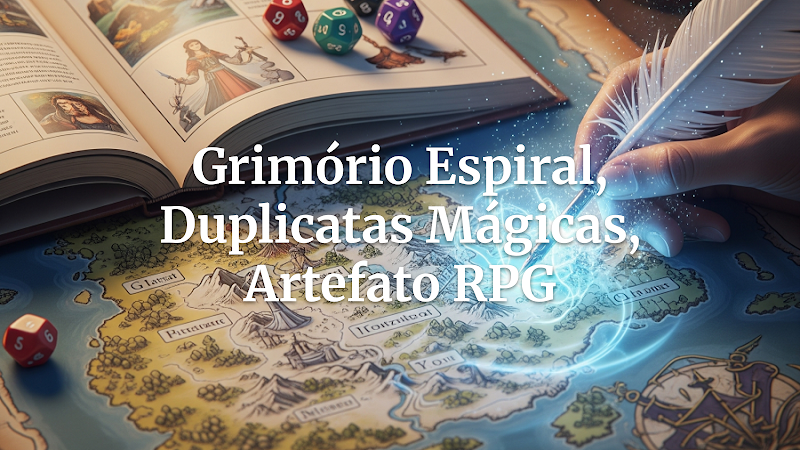 O Grimório Espiral: Ecos da Realidade – Convocando Duplicatas e Desafiando a Percepção
