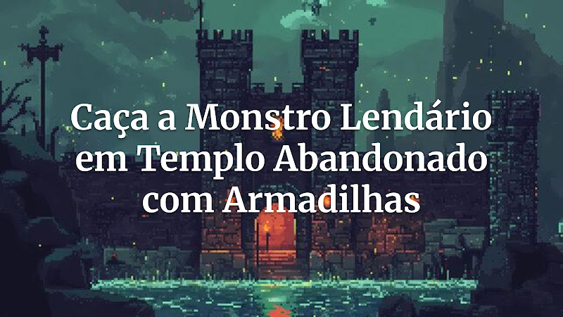 Domine a Arte da Caça Lendária: Uma Aventura Épica no Templo Esquecido do Terror