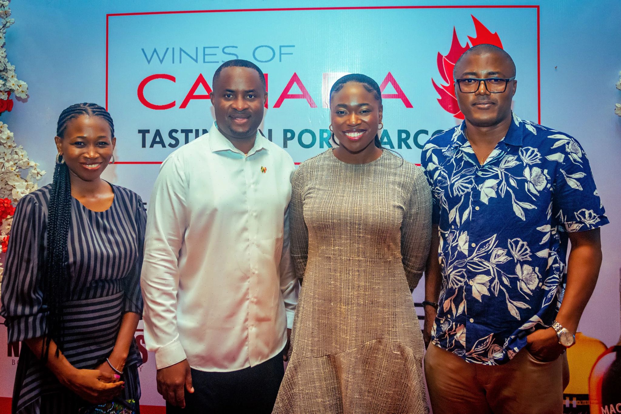CEO - Ehichioya Nicholas Isesele and friends of Canadian Wines