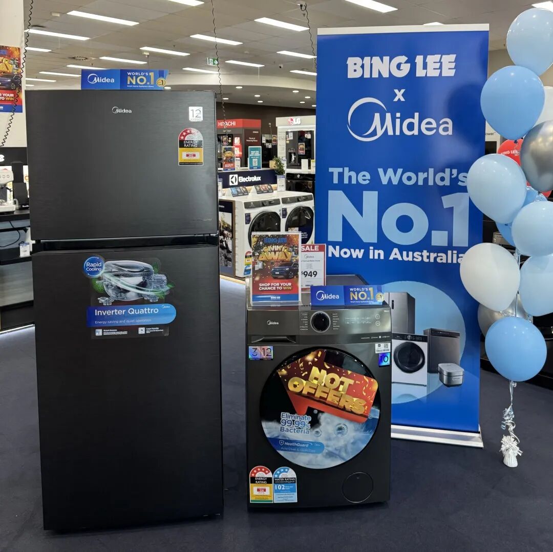 Midea expands Australian footprint through partnership with Bing Lee