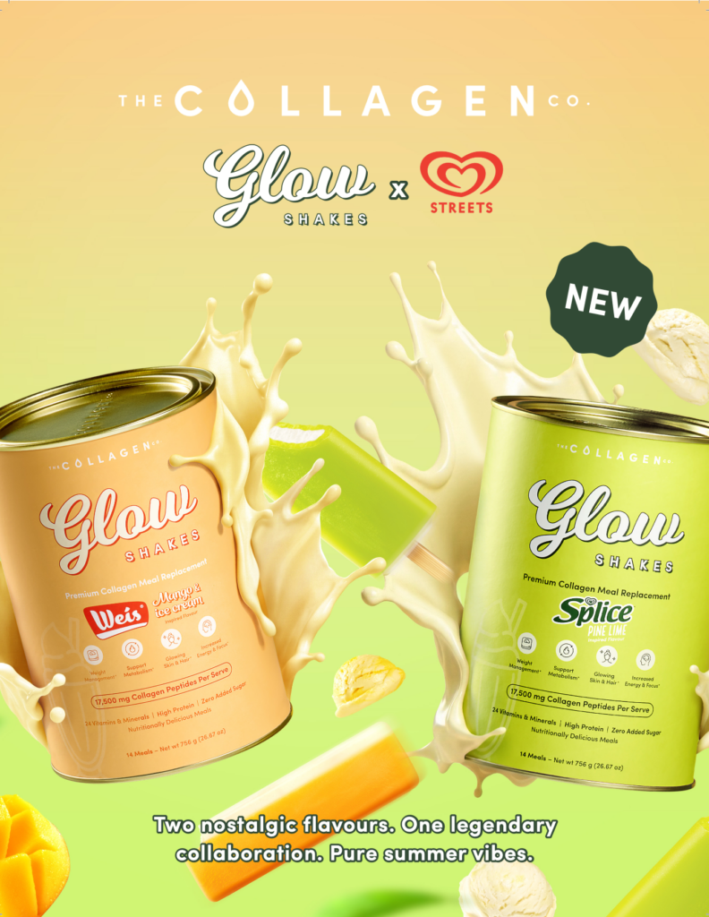 Streets and The Collagen Co. Launch Functional Ice Cream Collaboration Amid Australia’s Health-Drive