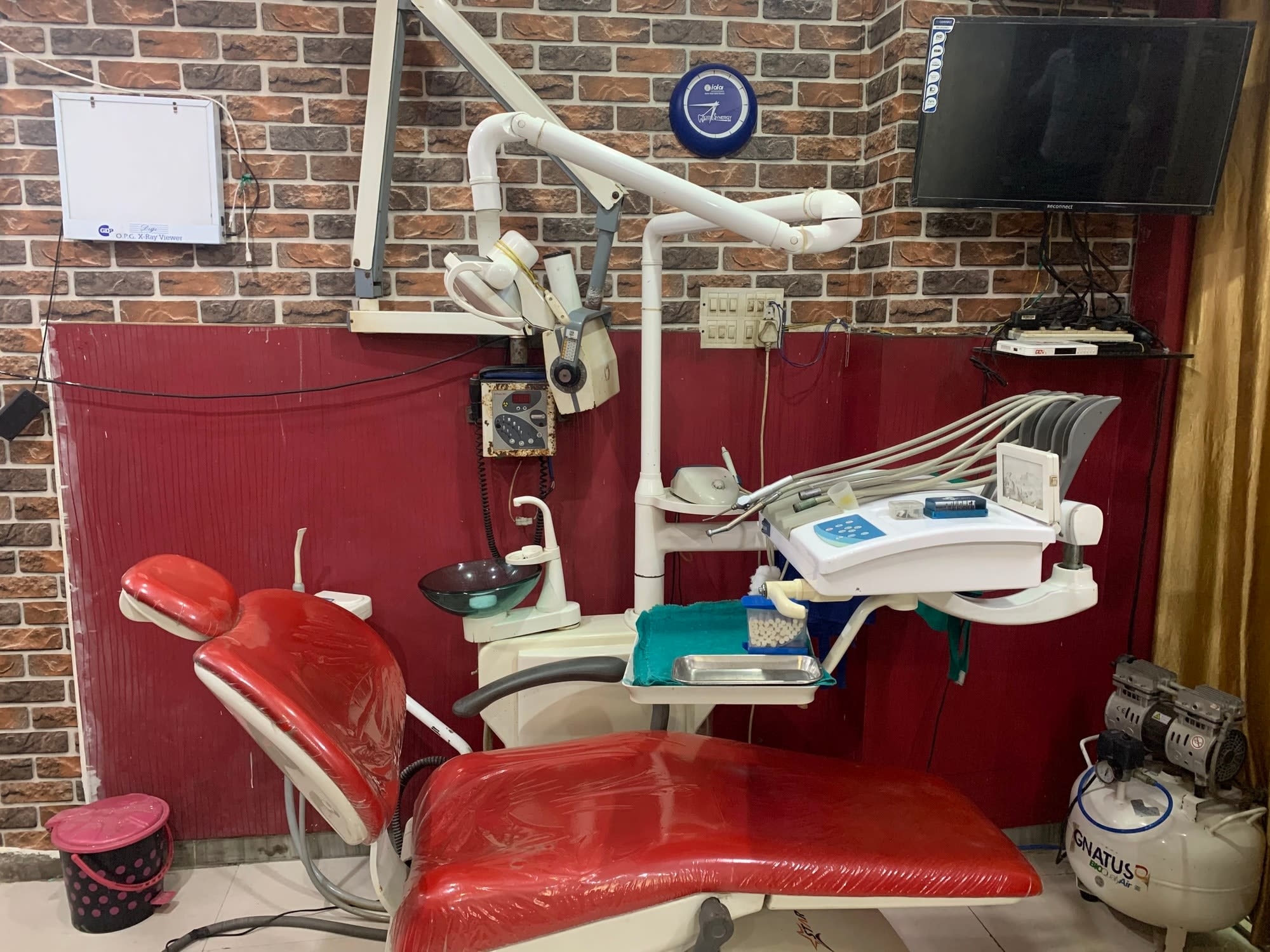 Inside the clinic