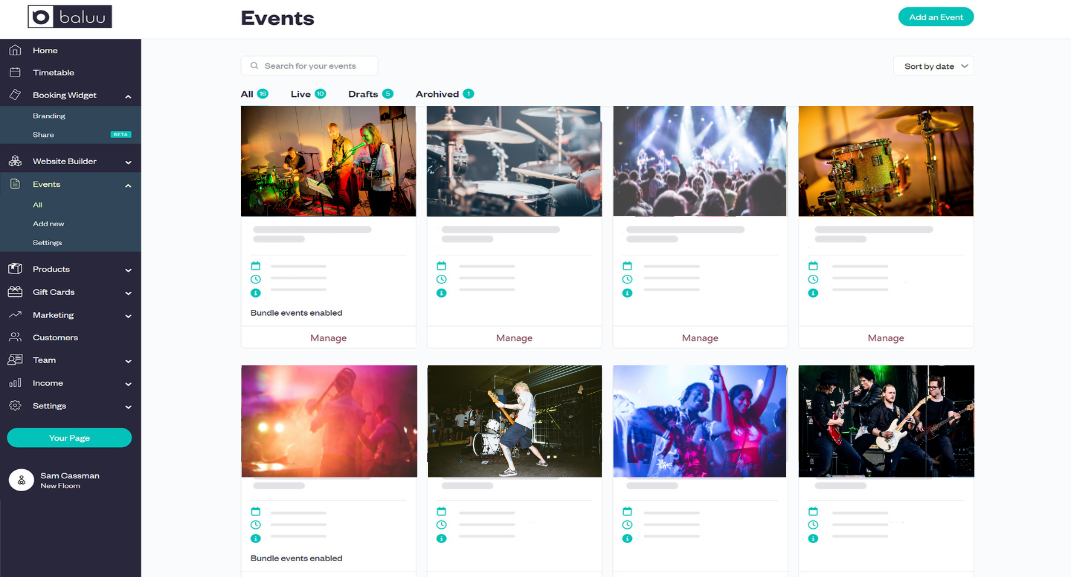 Quick, flexible setup