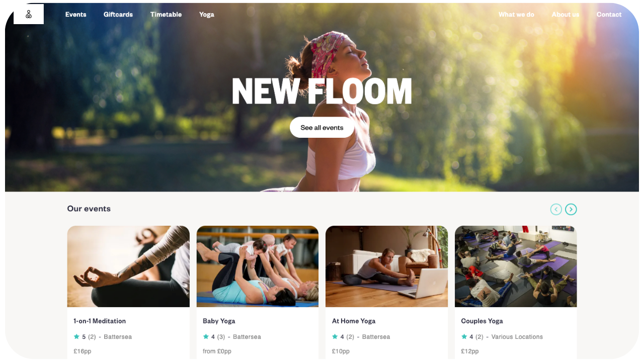 Quick, flexible setup