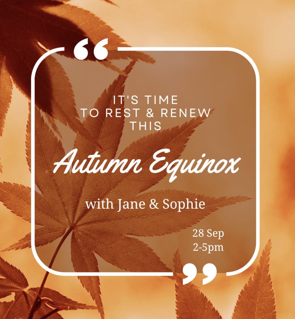 Rest and Renew with the Autumn Equinox — photo 1