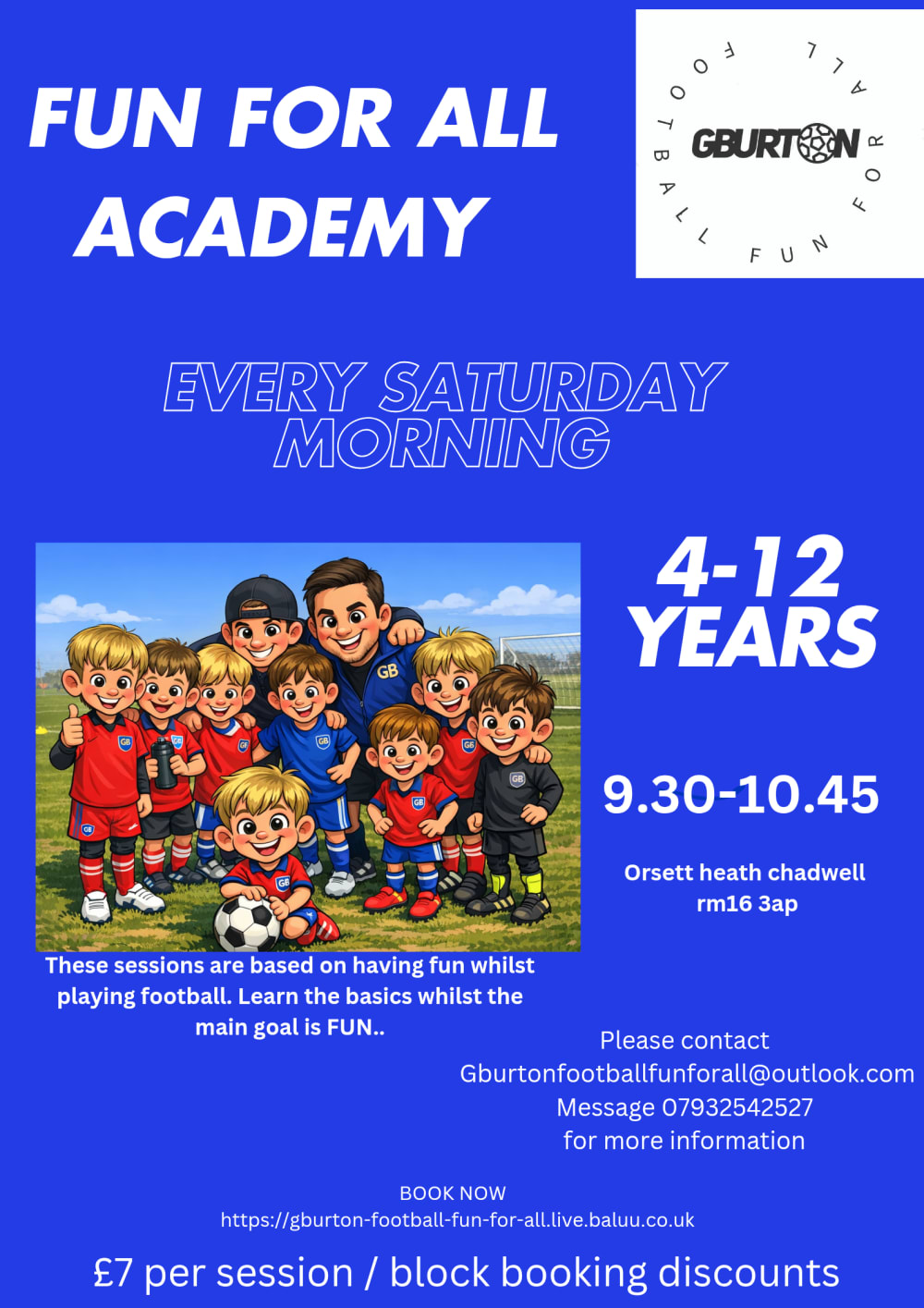 Footy fun for all Academy 4-12 years — photo 1