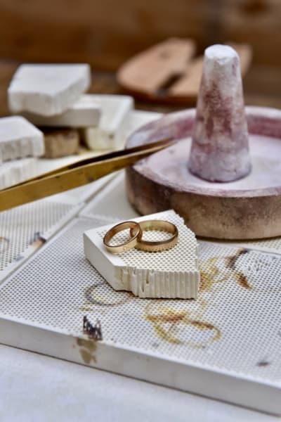 Make your own Wedding Rings with two Goldsmiths in this Private Workshop