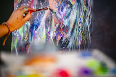 Paint your Pet (Acrylic) : A Luxury Guided Art Experience