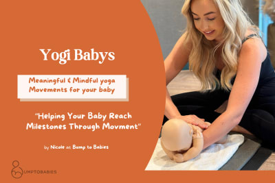 Yogi Babys - Baby Yoga ages 8 Weeks - pre crawling - HALE