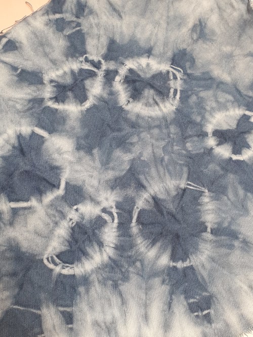 Tie Dye Silk Scarf