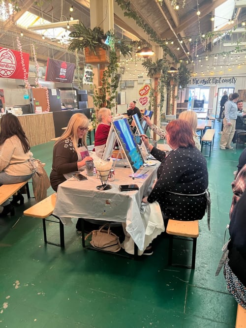 Paint n Sip Bar Event "Waterfall" — photo 3