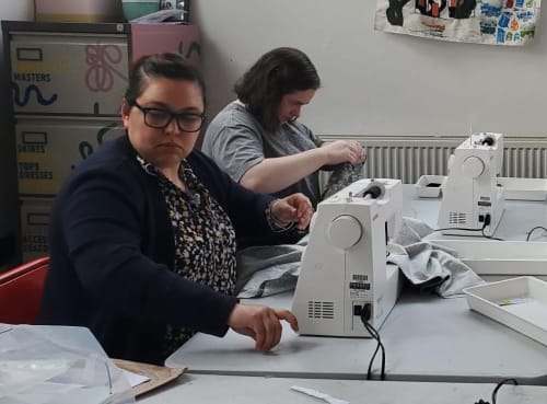 Participant photo 3_Learn to Sew an Zadie Jumpsuit course_Make Mee Studio, London