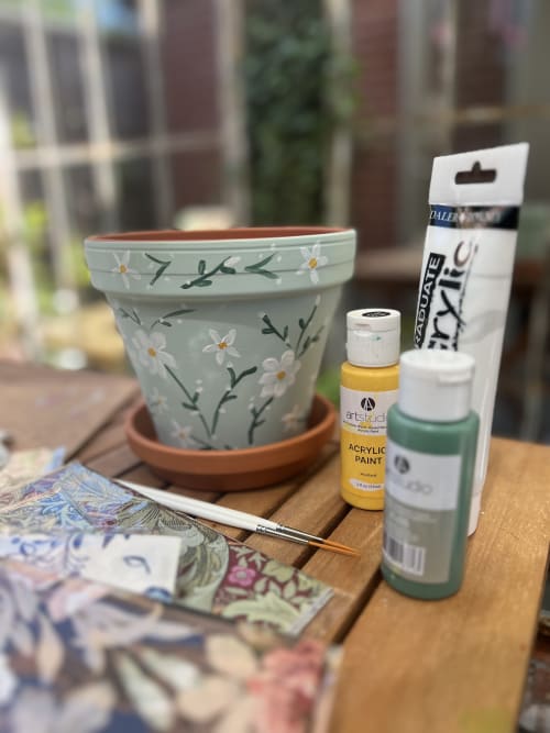 Girls Night In - Unwind & Create - Paint a terracotta pot + sharing platter — photo 3