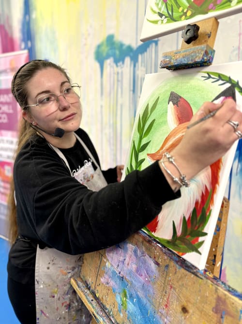 Paint n Sip Bar Event “Fresh Fox” — photo 4