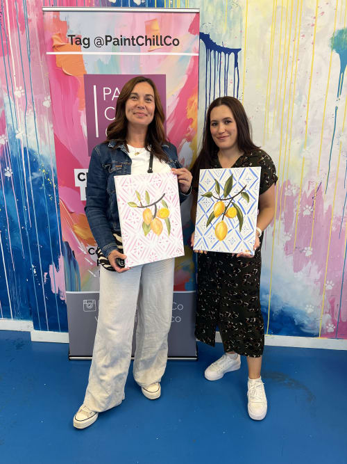 Paint n Sip Bar Event “Lemons” — photo 5