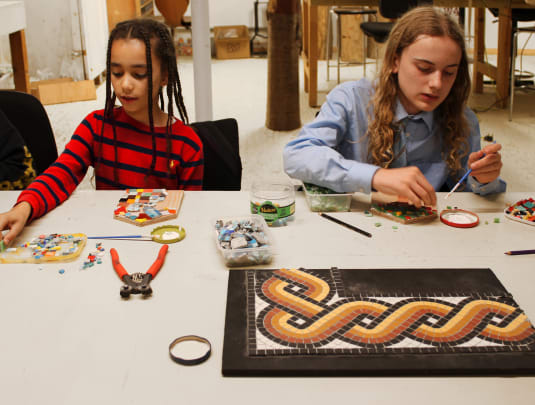 Mosaic course for children: Part 1 - History of Mosaics
