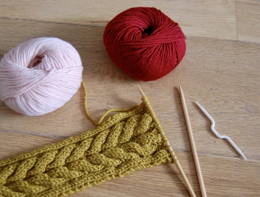Learn To Knit Cables