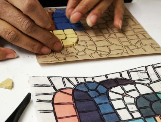 Half Day Mosaic Workshop - Indirect Method