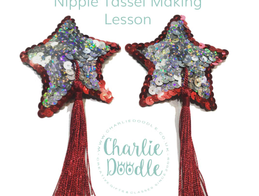 Live Online Nipple Tassel Making Class including Material Kit 