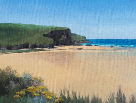 Paint a Cornish Seascape in Acrylics