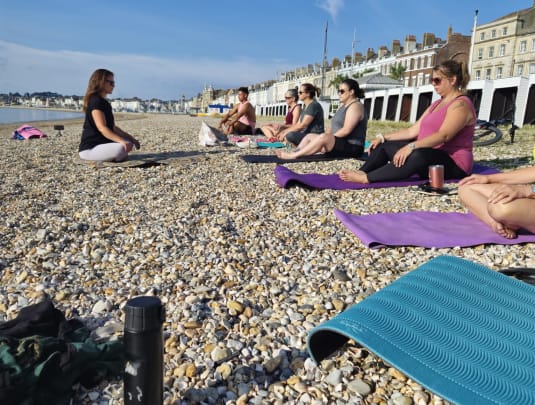 Beach Yoga