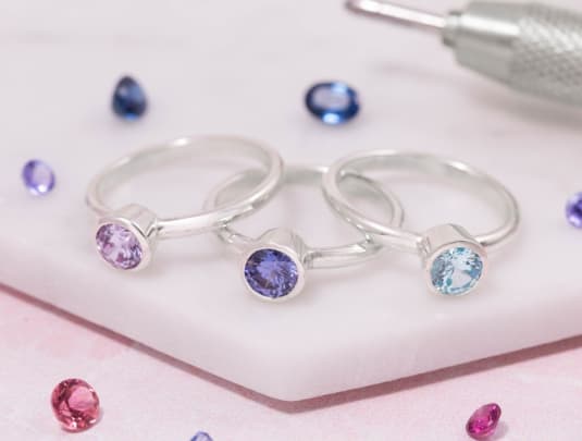 Stone Setting - Collet Setting Round