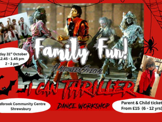 Family Fun Thriller Dance Workshop 