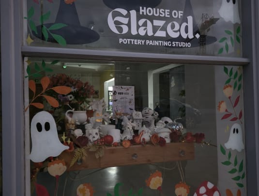 Halloween Evening BYOB Pottery Painting