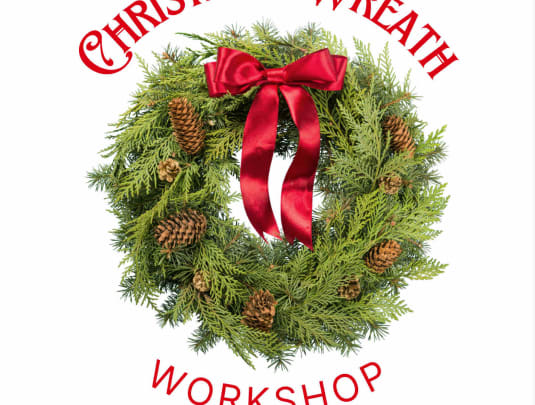 Parent and Carer Christmas wreath workshop