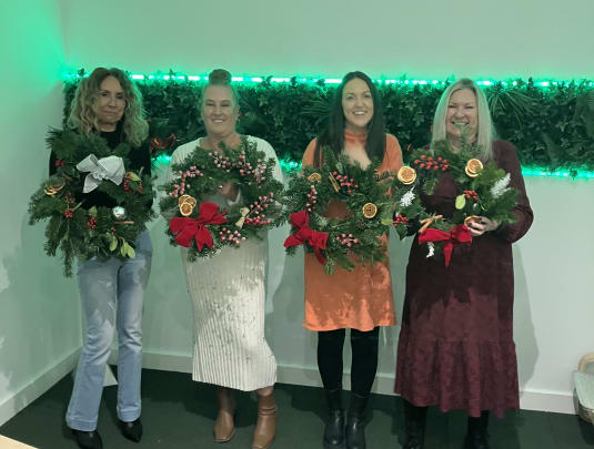Christmas Wreath Making