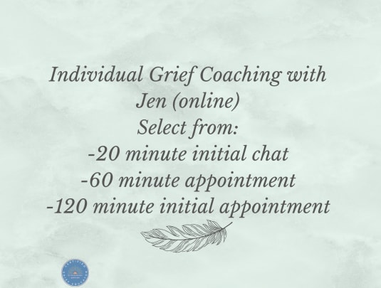 Individual Grief Coaching - Online
