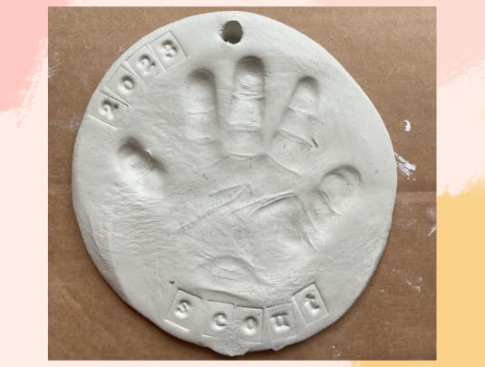 Clay Footprint Christmas Workshop