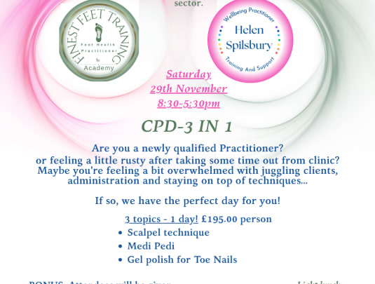 CPD-3 In 1 (full day) £195.00 inc light lunch