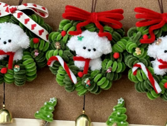 Festive Christmas Wreath Family Workshop