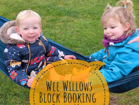 JAN-MAR BLOCK BOOKING  for Wee Willows Monday Session 