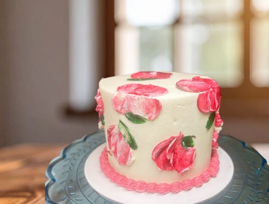 Buttercream Blooms: A Wholesome Floral Cake Decorating Workshop