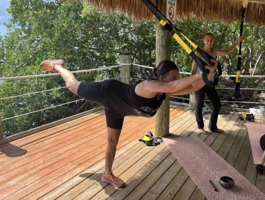 TRX / Yoga Stretch, Balance & Strengthen - 75 min