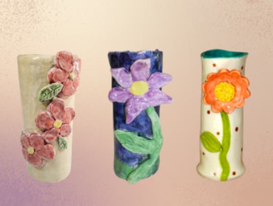 Fancy Flower Vases with Rix Meaker 