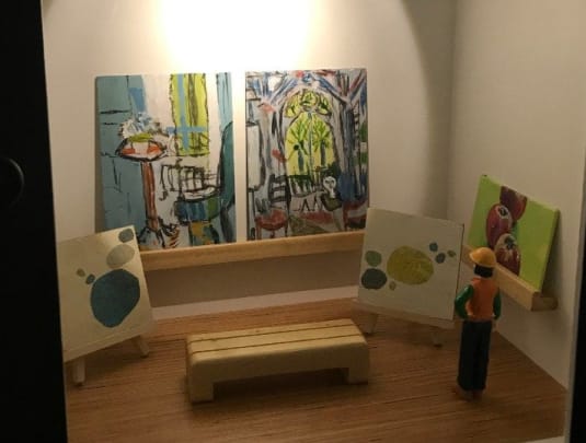My Tiny Art Gallery with Sylvia Sinel 
