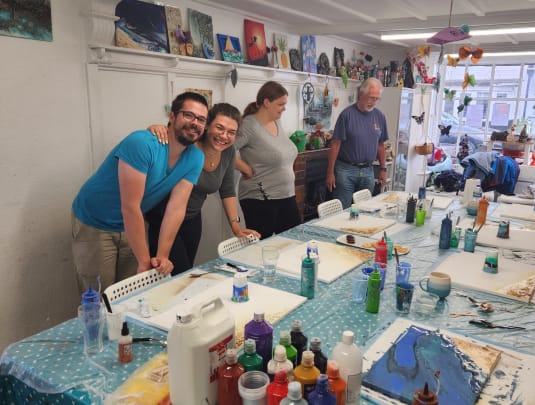 Acrylic Pouring Workshop