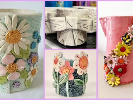 Spring Garden Pots & Vases with Rix Meaker 