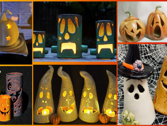 Looming Halloween Luminaries with Rix Meaker 