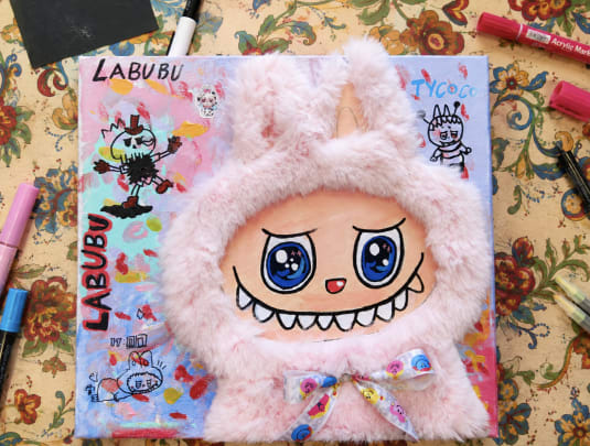3D Plush Canvas Art with Velora Studios