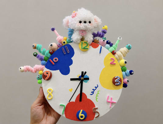 Tick-Tock Clock & Animal Pal with Velora Studios