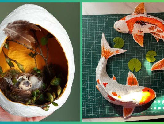 Paper Play: Shape Your World with Red