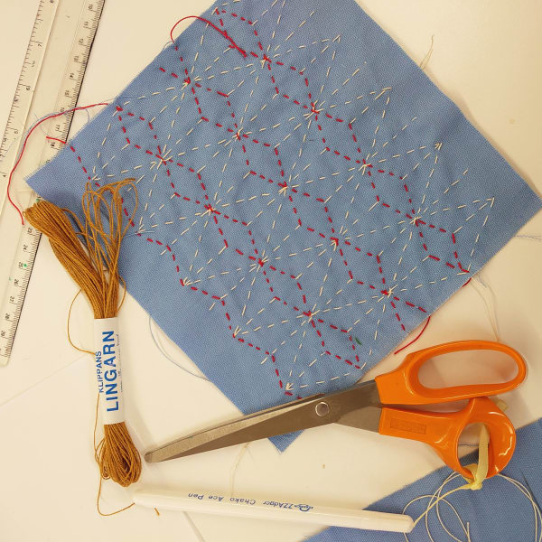 Sashiko embroidery / Japanese mending