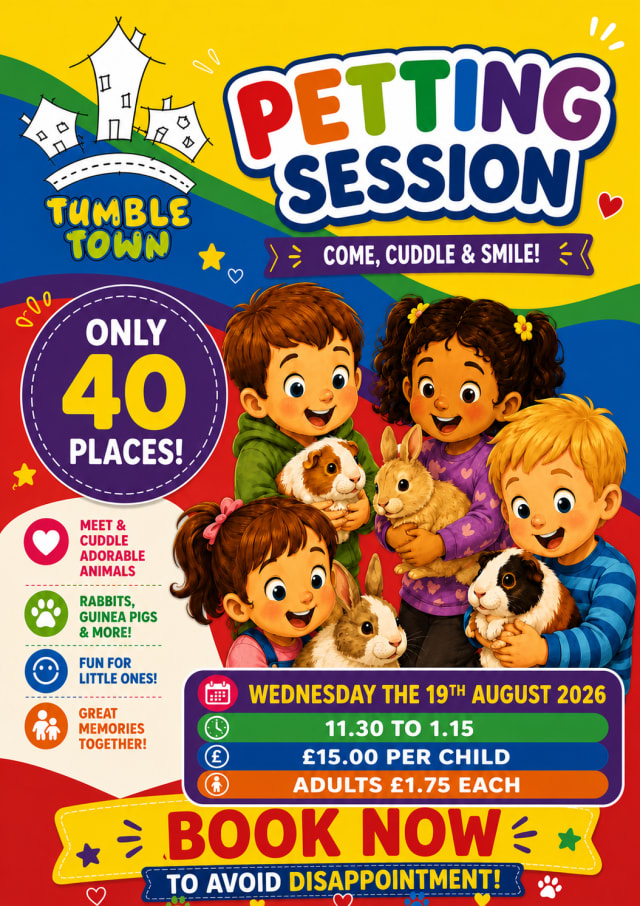 Animal petting session